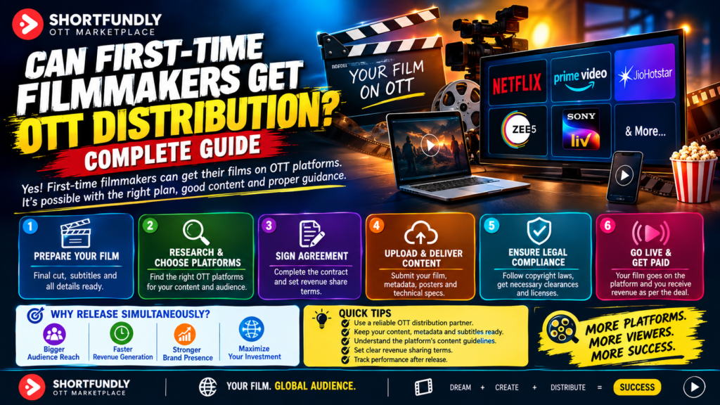 Can First Time Filmmakers Get OTT Distribution Complete Guidee