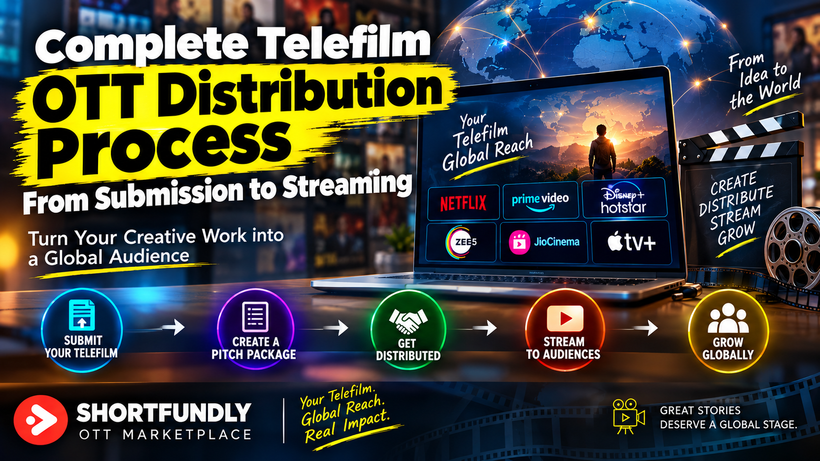 Complete Telefilm OTT Distribution Process From Submission to Streamingg 1