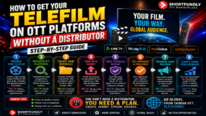 How to Get Your Telefilm on OTT Platforms Without a Distributor Step by Step Guidee