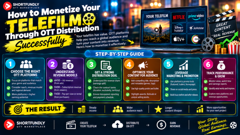 How to Monetize Your Telefilm Through OTT Distribution Successfully: 11 Powerful Strategies