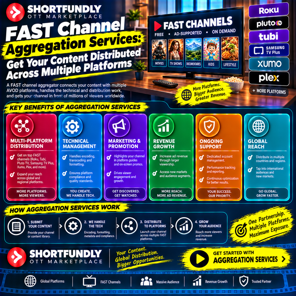 FAST Channel Aggregation Services: Get Your Content Distributed Across Multiple Platforms 2 FAST Channel