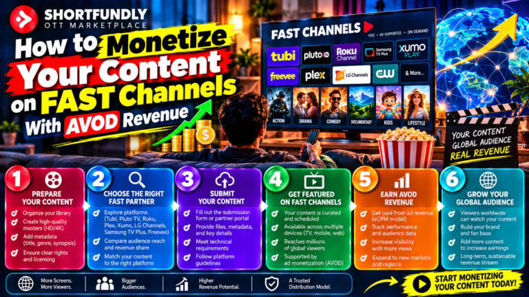 How to Monetize Your Content on FAST Channels With AVOD Revenue