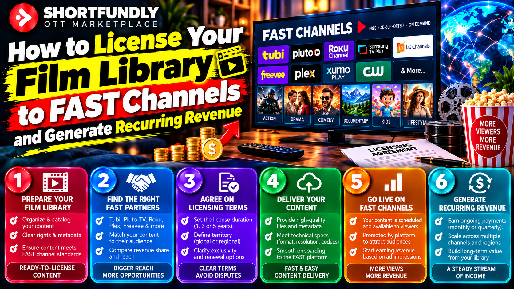 License Your Films to FAST Channels