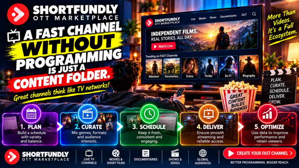 ShortFundly FAST Channel Ecosystem